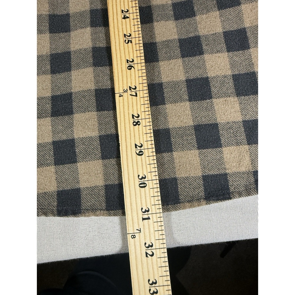 VINTAGE Fieldmaster Flannel Shirt Adult Large Buffalo Check Plaid Made In USA - Picture 11 of 14